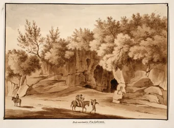 Grabkammer, Via Labicana, 1833